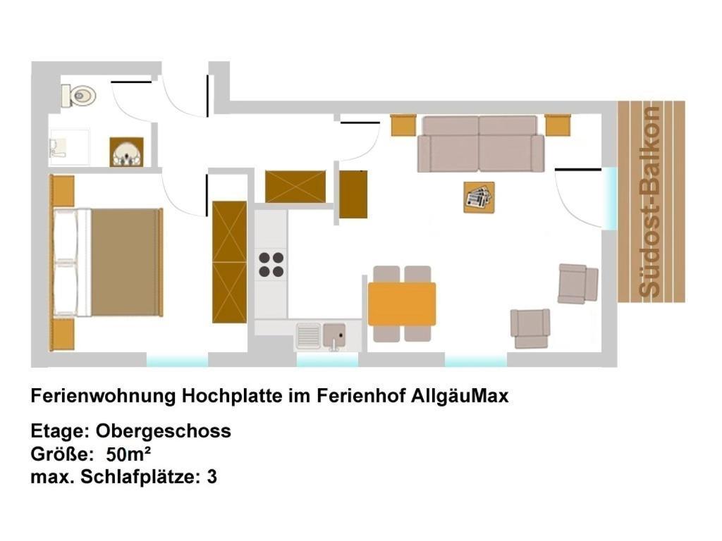 Ferienhof Allgaeumax Fussen Ruang foto